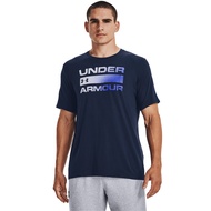 Under Armour UA Mens Team Issue Wordmark Short Sleeve อันเดอร์ อาเมอร์ เสื้อเทรนนิ่ง สำหรับผู้ชาย Te