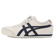 INGK Onitsuka Mexico 66 sports shoes rice white black canvas shoes casual men's shoes and women's Tiger shoes