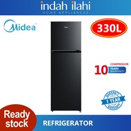 Midea Peti Sejuk 2 Pintu 266L 2 Door Refridgerator MDRT384MTB30