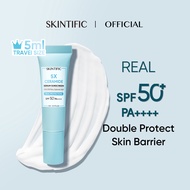 SKINTIFIC 5X Ceramide Serum Sunscreen SPF50 PA++++ Travel Size 5 ml