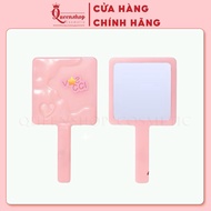VEECCI Pastel Pink Wavy Hand Mirror