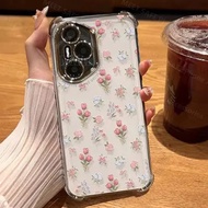 Honor 400 Casing Honor 400 Pro Casing Full Screen Floral Mobile Phone Case Thickened Shockproof Elec