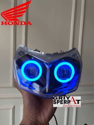 Lampu Depan DAYMAKER LED Supra X 125 FI 2013 2014 2015 2016 2017 2018 Injeksi