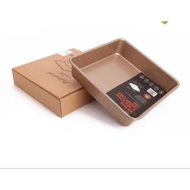 ChefMade Non-Stick Square Cake Pan Size 28.6x28.6x3.5cm