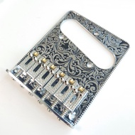 TL Electric Guitar Bridge Carved 3 Way Switch Prewired Control Plate for Telecaster Electric Profess