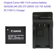 Original Canon NB-11LH camera battery IXUS240 245 265 275 285HS 125 155 A2500 PC173011L Charger