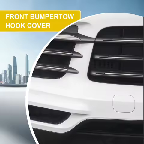 Front Bumper Tow Hook Cover Cap For Porsche Cayenne 2019-2023 9YA 9Y0 Fit Base GTS S Turbo Sport 9Y0