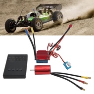 ssrroo S2440 4000KV Brushless Motor Combo 35A ESC Programming Card Upgrade Kit for 1/16 1/18 RC Car