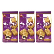 北日本BOURBON 波路夢布爾本 葡萄乾夾心黃油餅乾 5個裝 3個特惠裝