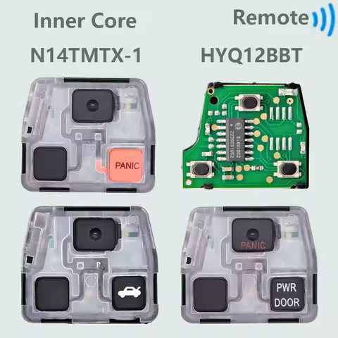 DR HYQ12BBT N14TMTX Car Remote Key Inner Core For Lexus RX300 ES330 RX330 RX350 SC430 LS430 RX400H T