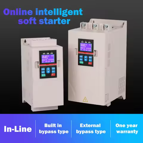 Online Soft Starter 5.5KW-75KW Three-phase 380V Starter Cabinet Motor Water Pump Online Soft Starter