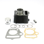 เสื้อสูบ  Honda Z50 C50 CD50 CUB CRF DAX XR 50cc 39mm เสื้อสูบ + ลูกสูบ + ปะเก็น+แหวนสูบ+กิ๊บล๊อก+สล