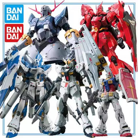 In Stock Original Bandai Spirits Mobile Suit Gundam RG RX-93 v RX-93-ν2 Hi-ν MSN-04 Sazabi RX-78-2 G