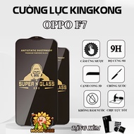 Oppo F7 Super Kingkong full Screen Tempered Glass, full Screen Protector