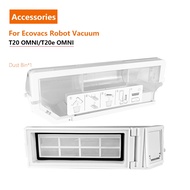 rongyiec For ECOVACS Robot Vacuum Accessories T20 OMNI/T20e OMNI Dust Bin DLX23 Dust Box Dust Compar