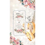 KAD DIGITAL KAHWIN/AQIQAH/BIRTHDAY (MP4 VIDEO FORMAT + PDF + IG FB FORMAT)