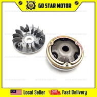 SUZUKI V100 Front Pulley Set With Bush + Fan Set