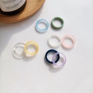 Women's Fruit Ring Simple Resin Ring Fashion Resin Jewelry Sweet Fruit Ring Japanese Fruit Ring