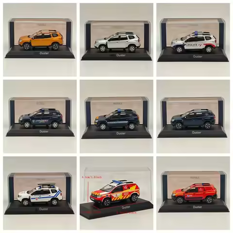 1/43 Norev for DusterGendarmerie/Police/Ambulance/Secouristes/Pompiers/Firefighters Diecast Model Ca