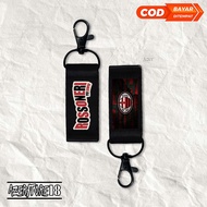 GANTUNGAN AP MILAN motif Snaphook Keychain - Cute and attractive - Keychain art FOOTBAL CLUB - DTF P