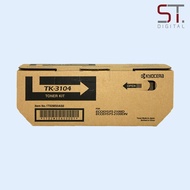 Original Kyocera TK-3104 Black Toner Cartridge for use with Kyocera ECOSYS FS-2100D 2100D 2100DN 2100DN machines TK3104