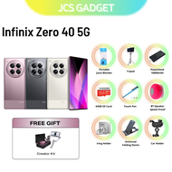 (Ready Stock) Infinix Zero 40 5G (8GB Ram + 256GB Rom) 45W Super Charge | 144Hz AMOLED Original 1 Ye