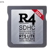 DTA 2024 For NDS Game Card For R4I SDHC TF Card R4 SDHC Gold Pro Card Video Game Card Gold White Sil