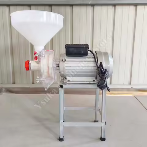 Wheat Flour Mills Commercial Mini Small Dry Wet Pistachio Nuts Grinder Mill Machinery Grain Grinder 