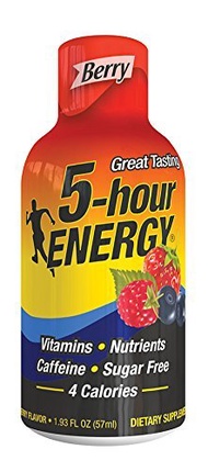 5-hour ENERGY® Shot, Extra Strength, Berry, 6 Pack