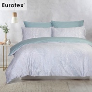 Eurotex Artist Collection, 1200 Thread Count, 100% Cotton, Fitted Bedsheet Set / Bedset, Iris