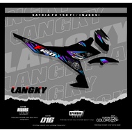 Satria FU Injection V5 Sticker/ Striping
