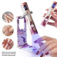 Portable Nail Polish Drying Lamp, LED Nail Curing Light, Nail Baking Lamp, Button Design, Suitable F