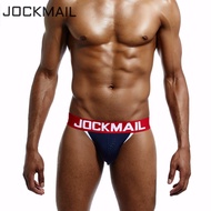 （A NEW） JOCKMAIL 4ชิ้น/ล็อต MenLow Waist Sexy Men Underwear บิกินี่ UnderwearJockstrap Thong