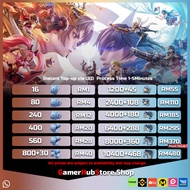 (GAMERHUBSTORE.SHOP) HOK Global Topup Murah Token PC EMULATOR 王者国际服  直冲 充值点卷 便宜  6480