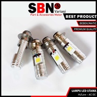 H6 AC DC Led Automatic Duck Headlight/ White Motorcycle Headlight Bulb/