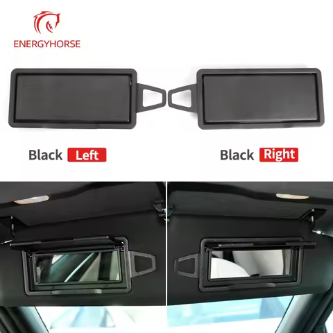 W204 X204 Car Front Sun Visor Mirror Makeup Sun Shade Cosmetic Mirror Cover For Mercedes BENZ C GLK