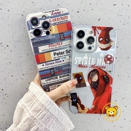 INS Style Casing For Huawei Nova Y91 Y90 Y70 Plus Y61 Y60 Y9S Y9 Prime Y9A Y7P Y6P Y5P Y7 Y9 2019 Y6 Pro 2019 Y6 2018 P Smart Z Phone Case Hero Spider-Man Cases Soft TPU Covers