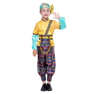 Kids Southeast Asia Costume Vietnam Laos Cambodia Brunei Philippines Malaysia Myanmar Dance Costume