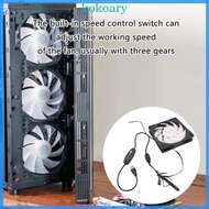 KOK MultiSpeed USB 5V to 12V Computer Fan Power Cable for Efficient Cooling in Various Setting 19 69