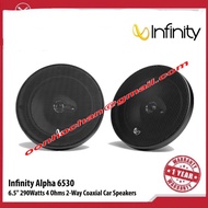 INFINITY ALPHA 6530 6.5” 290 WATTS 4 OHMS 2-WAY COAXIAL CAR SPEAKER