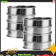 fsfejhbjh8Pcs Molds Double Rolled Tart Rings Round Tart Ring