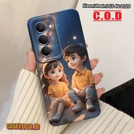 HP Latest Xiaomi Redmi 15 4G 2025 Case - Cute Case - Couple Fashion Case - Xiaomi Redmi 15 4G Case -