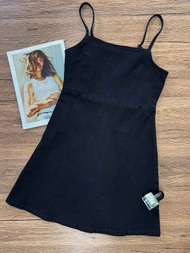 BRYNN, 吊帶牛仔連身裙