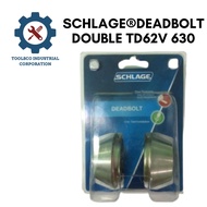 SCHLAGE®DEADBOLT DOUBLE TD62V 630