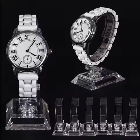 Transparent Acrylic Sale Show Case Stable Watch Display Rack Wrist Watch Show Stand Exhibition Frame