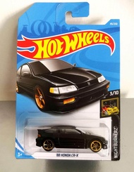 รถ​ Hotwheels ​88 Honda​ cr-x