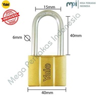 Yale Padlock 40mm Length Brass Padlock Series V140 40LS40