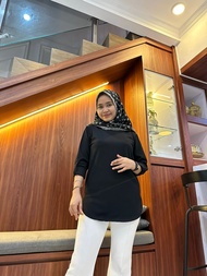 [ POLOS 3 ] KAOS PHENOMENAL / atasan wanita terbaru 2021 / atasan rajut / atasan wanita lengan panja