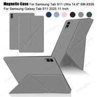 For Samsung Galaxy Tab S11 Ultra 14.6 inch SM-X936 Magnetic Case for Tab S11 11" X730 X736B 2025 S11