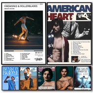 Pop Singer B_Benson Boone Classic Album Linen Canvas Poster Wall Art Prints for Living Room Bedroom 